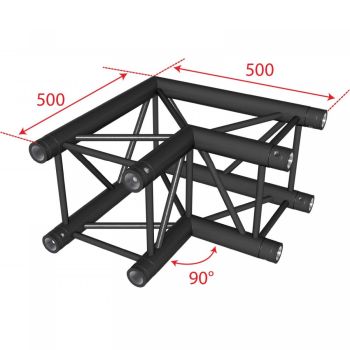AGQUA29-02 blk 90° Ecke