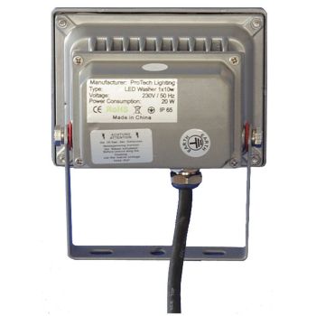 LED Outdoor Flood 1x 10W orange