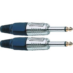 2 Stück Klinkenstecker mono