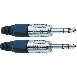 2 Stück Klinkenstecker stereo