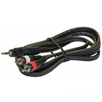 Audiokabel Miniklinke auf 2xRCA 1,5m CL-30/1,5