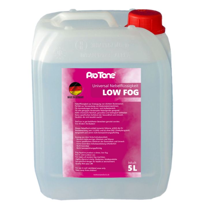 Nebelfluid Low Fog 5L