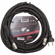 Audio Combi Cable SCHUKO/XLR-5M