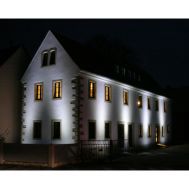 LED Outdoor Spot 6 x 1W kalt weiß