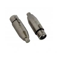 2 Stück Adapter Cinch Buchse - XLR Buchse