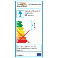 LED Outdoor Spot 6 x 1W kalt weiß